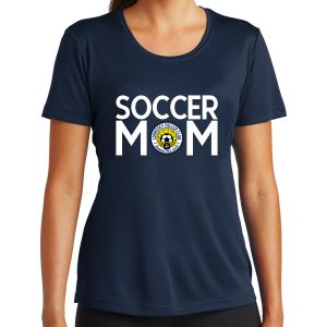 Cohansey Soccer Club Women's Soccer Mom Performance Shirt - Navy LST350-CSCSM