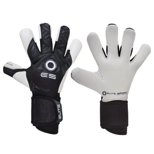 Elite Sport Neo Combi Black Goalkeeper Gloves - Black/White 303BWB