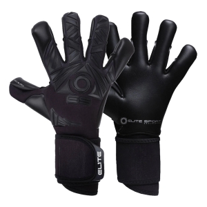 Elite Sport Neo Black Goalkeeper Gloves - Black/Black 306BBB