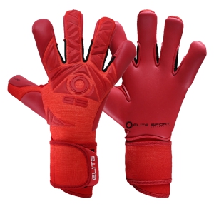 Elite Sport Neo Red Goalkeeper Gloves - Red/Red 307SBS