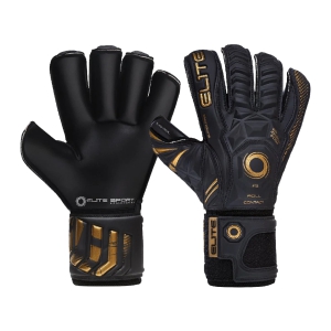 Elite Sport Black Real Goalkeeping Gloves BlackReal2020