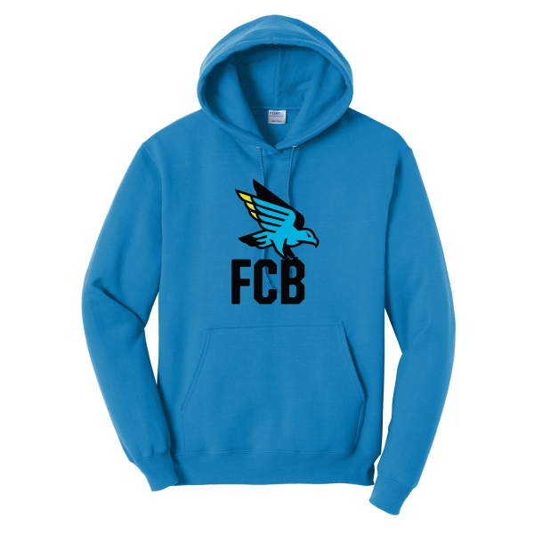 FC Birmingham Club Hooded Sweatshirt - Sapphire FCB-PC78H