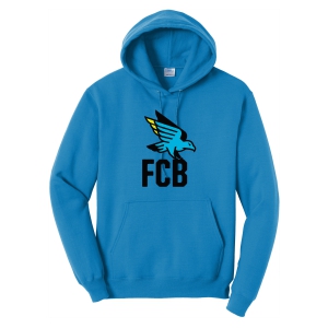 FC Birmingham Club Hooded Sweatshirt - Sapphire FCB-PC78H