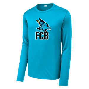 FC Birmingham Sport Tek Long Sleeve Pro Tee - Sapphire FCB-ST420LS