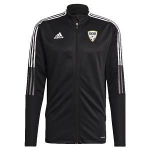 Golden Goal Sports adidas Tiro 21 Training Jacket - Black/White GGS-GM7319