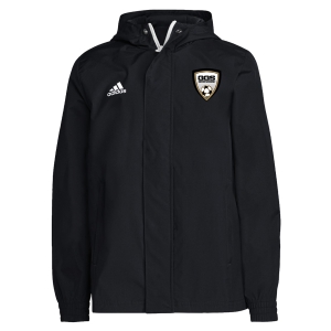 Golden Goal Sports adidas Entrada 22 All Weather Jacket - Black/White GGS-HB0581