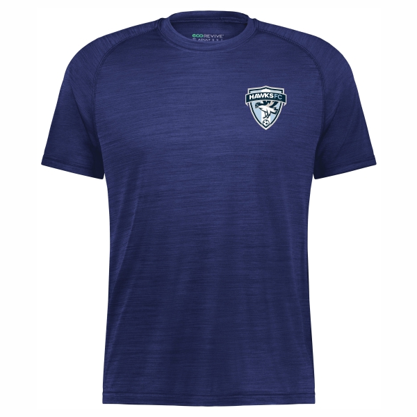 Florida Hawks FC Holloway Eco Revive All-Pro Tee - Navy Heather FHFC-222554NV