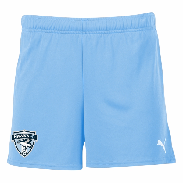 Florida Hawks FC PUMA Women's Team Goal Shorts - Light Blue/White FHFC-705754-18