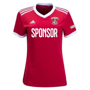 Hobe Sound Soccer Club adidas Women's Tabela 18 Jersey - Red/White HSSC-CE8928