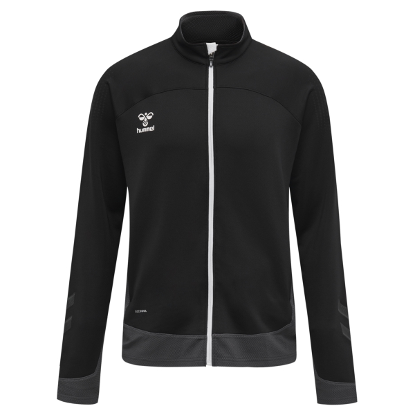 Hummel Lead Poly Full Zip Jacket - Black/White 207399-2001