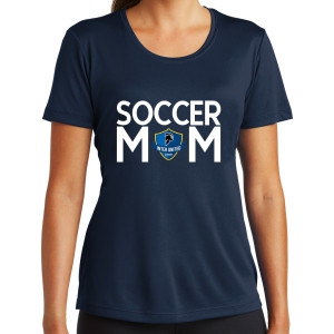 Inter United Academy Women's Soccer Mom Performance Shirt - Navy LST350-IUA