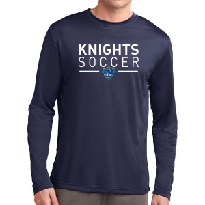 Inter United Academy Long Sleeve Performance Shirt - Navy ST350LS-IUA