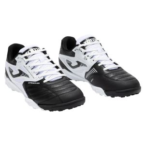 Joma Cancha 25 TF - White/Black Turf Soccer Shoe CANS2501TF