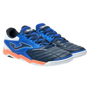 Joma Cancha 2403 IN - Blue/Navy/Orange Indoor Soccer Shoe CANW2403IN