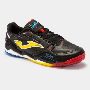 Joma FUTSAL FS 22 IN - Black/Multi Color Indoor Soccer Shoe FSS2201IN