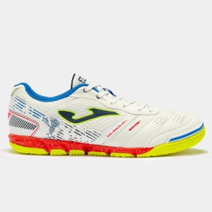Joma Mundial 22 IN - White/Royal Indoor Soccer Shoe MUNS2202IN
