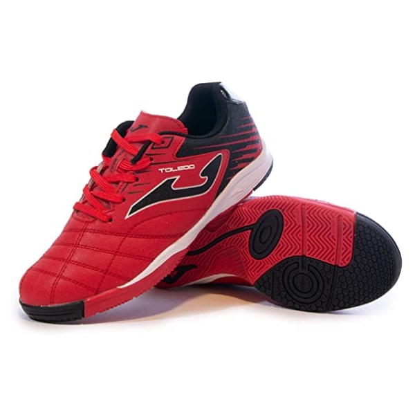 Joma Junior Toledo 906 IC - Red/Black Indoor TOLJW.906.IN
