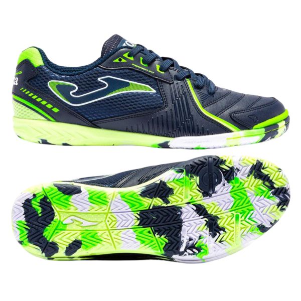 Joma Dribbling 2303 IN - Navy/Yellow Indoor Shoe DRIS2303IN