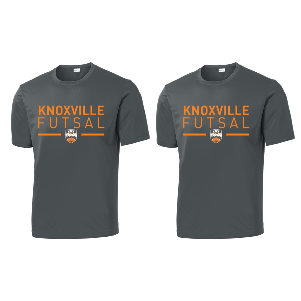Knoxville Futsal Youth Training Jersey - Dark Grey - 2 Pack KNX-YST350-2Pck