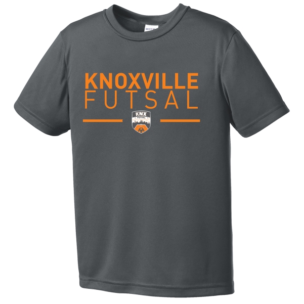 Knoxville Futsal Youth Training Jersey - Dark Grey KNX-YST350-TJ