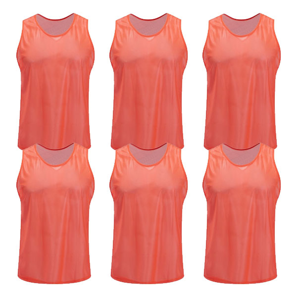Kwik Goal Training Vest - Hi Vis Orange - Pack Of 6 19A1-HVO6