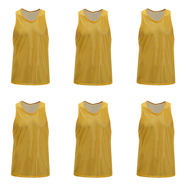 Kwik Goal Training Vest - Yellow - Pack Of 6 19A1-Y6