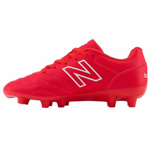 New Balance 442 V2 Academy Jr FG - Red JS43FRR2