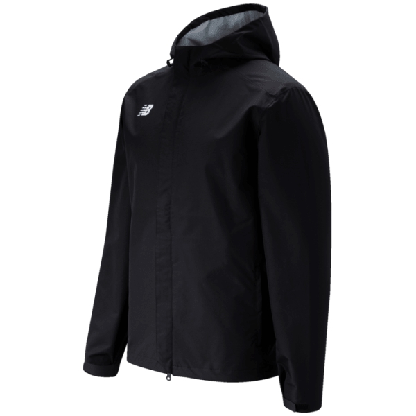 New Balance Team Rain Jacket - Black/White TMMJ721TBK