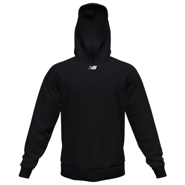 New Balance Fleece Hoodie - Black/White TMMT502TBK