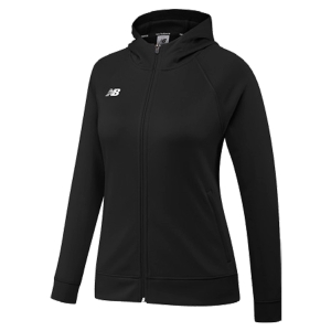 New Balance Women's Travel Hoodie - Black/White KWJ9006