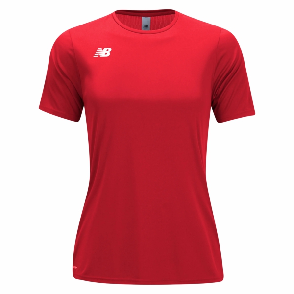 New Balance Women's Brighton Jersey - Red/White WT71388TRE