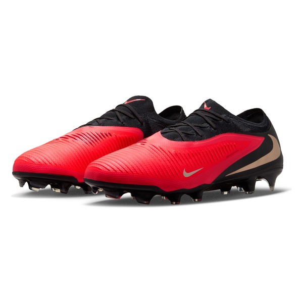 Nike Phantom 6 Low Pro FG - Bright Crimson/Blur-Black HJ4122-600