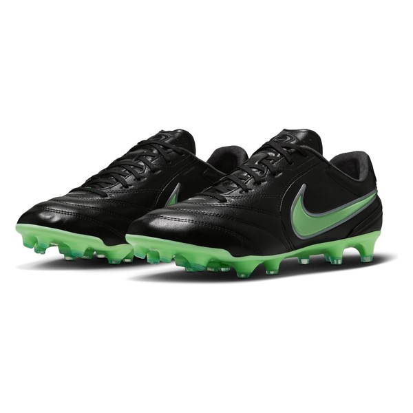 Nike Tiempo Ligera Pro FG - Black/Illusion Green-Black HQ3158-002