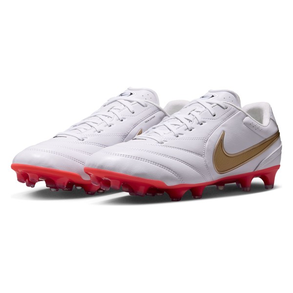Nike Tiempo Ligera Pro FG - White/Blur-Bright Crimson HQ3158-102