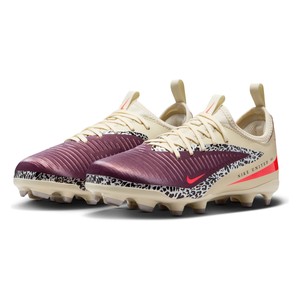 Nike United Junior Phantom 6 Low Academy FG/MG - Burgundy Crush/University Red-Fossil IO8480-661