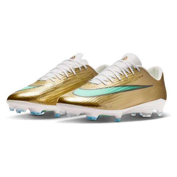 Nike Mercurial Superfly 11 Pro "Kylian Mbappé" FG - Metallic Gold/Green Glow IR0786-701