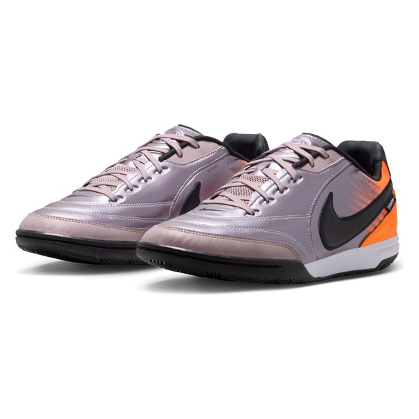 Nike Tiempo Streetgato PRM Heritage - Bleached Lilac/Black-Total Orange IV6555-500