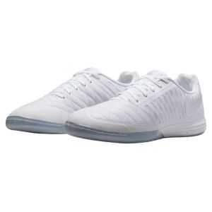 Nike Lunar Gato II IC - White/Chrome Indoor Soccer Shoes 580456-105