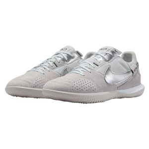 Nike StreetGato IC - Light Smoke Grey/Metallic Silver Indoor Soccer Shoe DC8466-005
