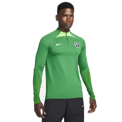 Nike Nigeria Strike Drill Top - Pine Green/Green Strike/White DH6458-302