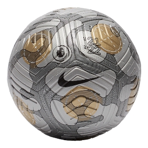 Nike Premier League Strike Third Soccer Ball - Silver/Black/Gold DH7411-020