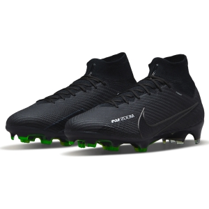 Nike Air Zoom Mercurial Superfly 9 Elite FG - Black/Dark Smoke Grey/Volt DJ4977001