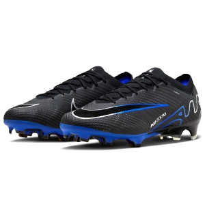 Nike Air Zoom Mercurial Vapor 15 Elite FG - Black/Hyper Royal/Chrome DJ4978-040