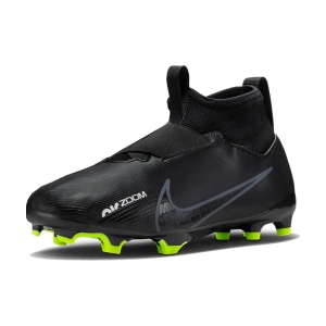 Nike Jr Zoom Superfly 9 Academy FG - Black/DK Smoke Grey DJ5623-001