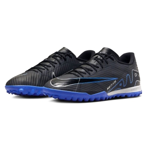 Nike Zoom Mercurial Vapor 15 Academy TF - Black/Hyper Royal/Chrome Turf Shoe DJ5635-040
