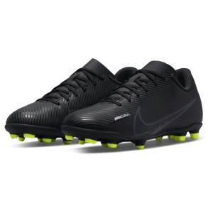 Nike Jr. Mercurial Vapor 15 Club FG - Black/Volt/Dark Smoke Grey DJ5958-001