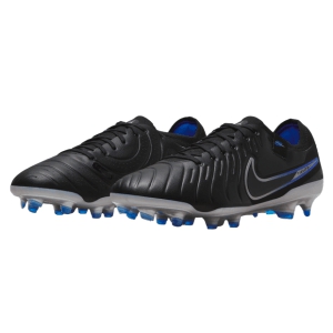 Nike Tiempo Legend 10 Pro FG - Black/Hyper Royal/Chrome DV4333-040