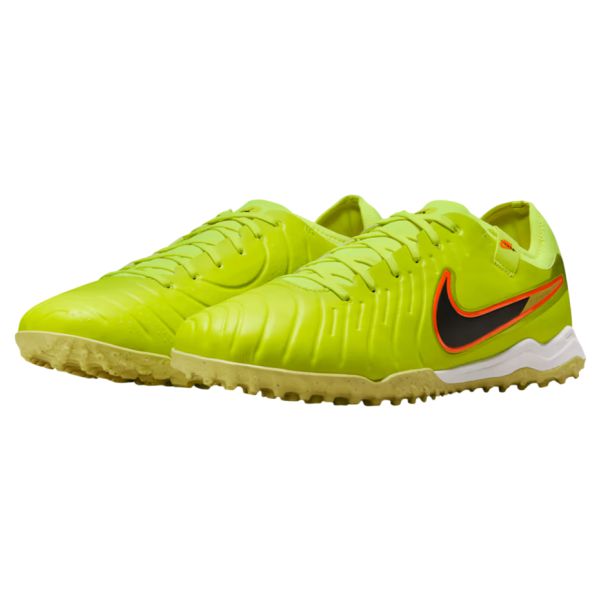 Nike Tiempo Legend 10 Pro TF - Volt/Black Turf Shoe DV4336-701