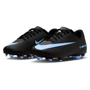 Nike Jr Mercurial Vapor 16 Club FG - Black/Ice Blue FQ8286-003