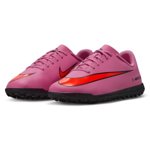 Nike Jr Mercurial Vapor 16 Club TF - Magic Flamingo/Total Crimson/Black Turf Shoe FQ8287-600